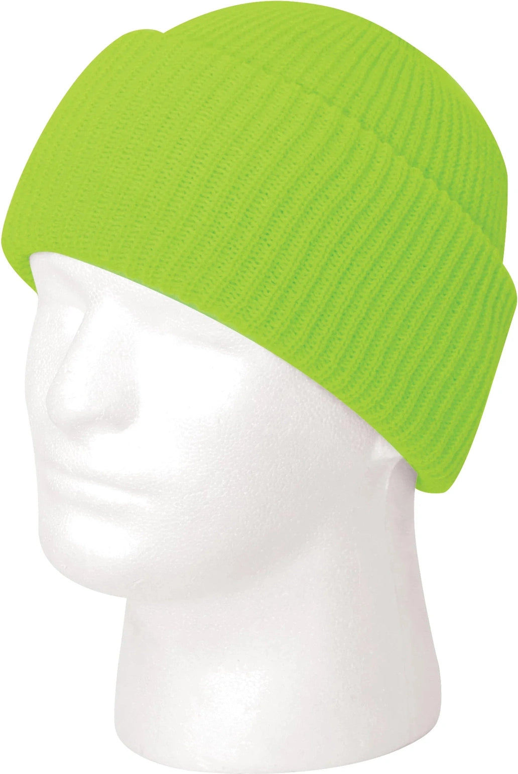 Acrylic Watch Caps - Safety Green