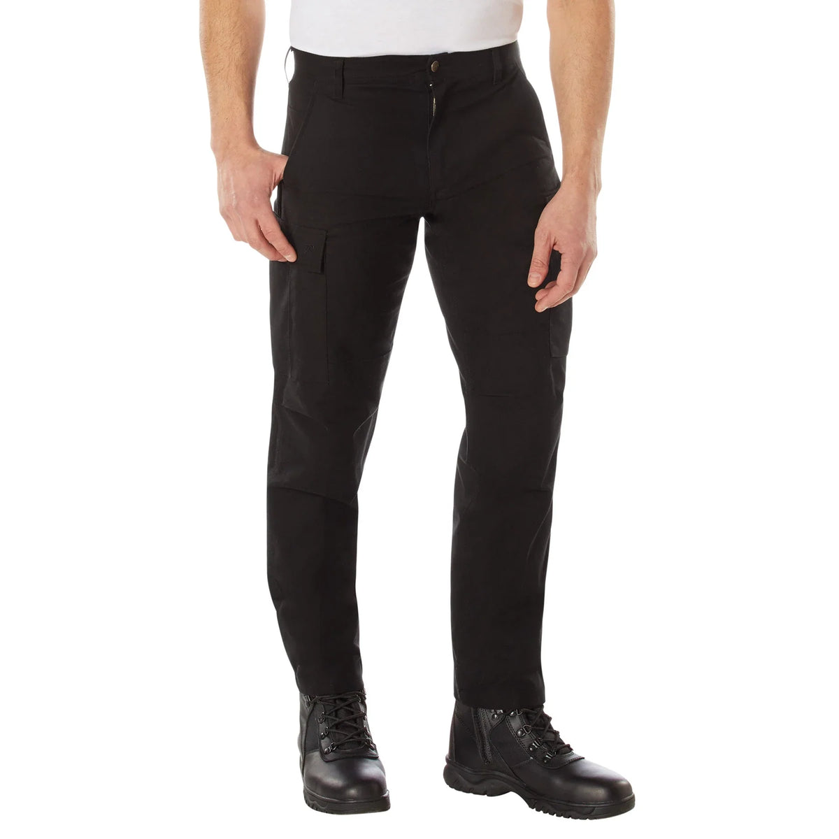 Active Flex Canvas Work Pant - Black / 28w x 32l