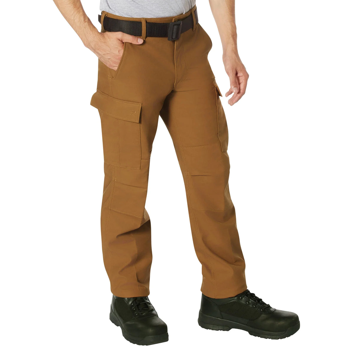 Active Flex Fleece Lined Canvas Work Pants
