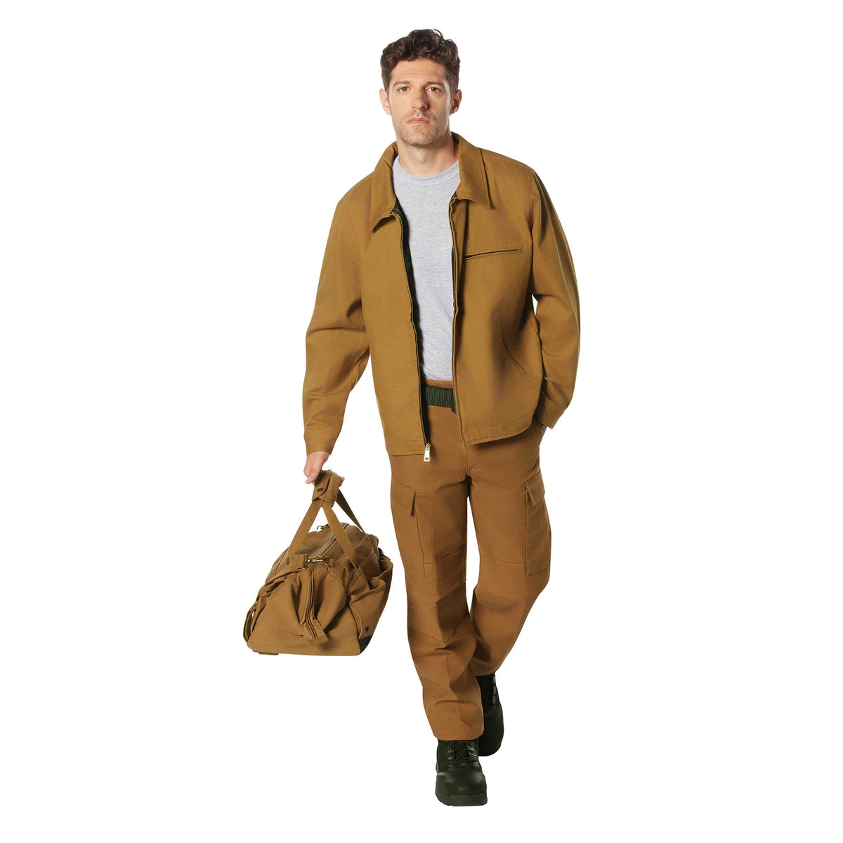 Active Flex Fleece Lined Canvas Work Pants