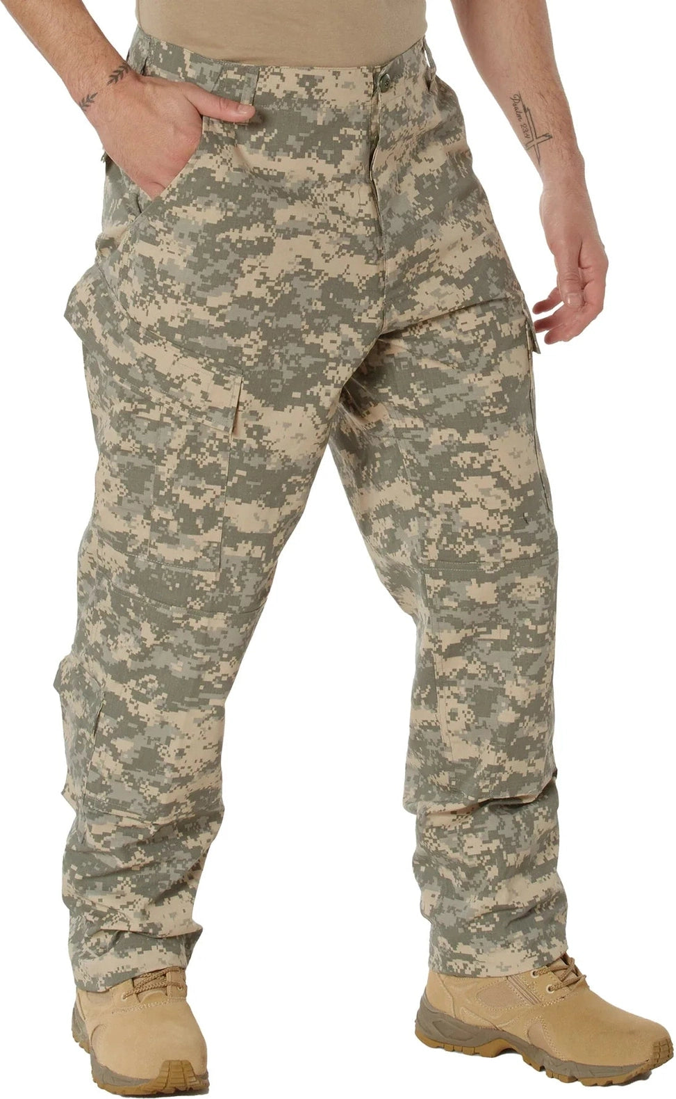 Acu Digital Camo Combat Uniform Pants - Xs