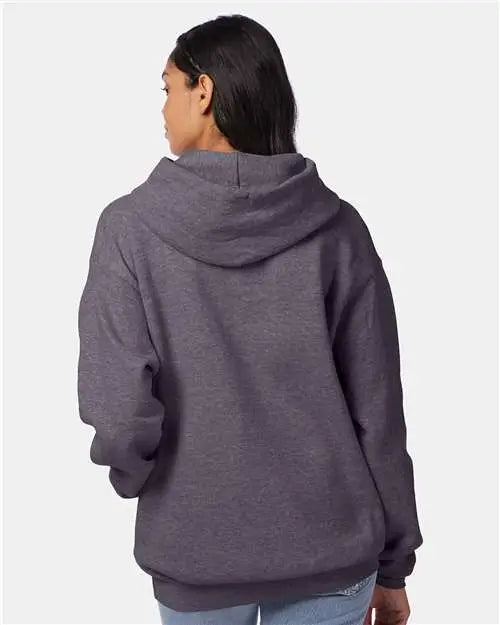 Hanes P170 Ecosmart® Hooded Sweatshirt - Charcoal Heather