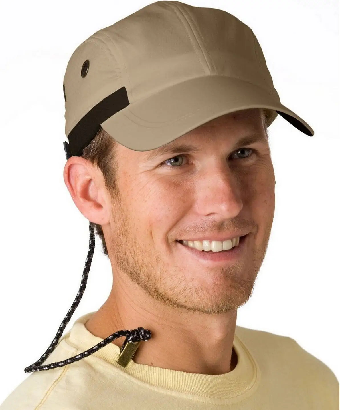 Adams Headwear Ef101 Extreme Performance Cap - Khaki Black - one Size Fits Most