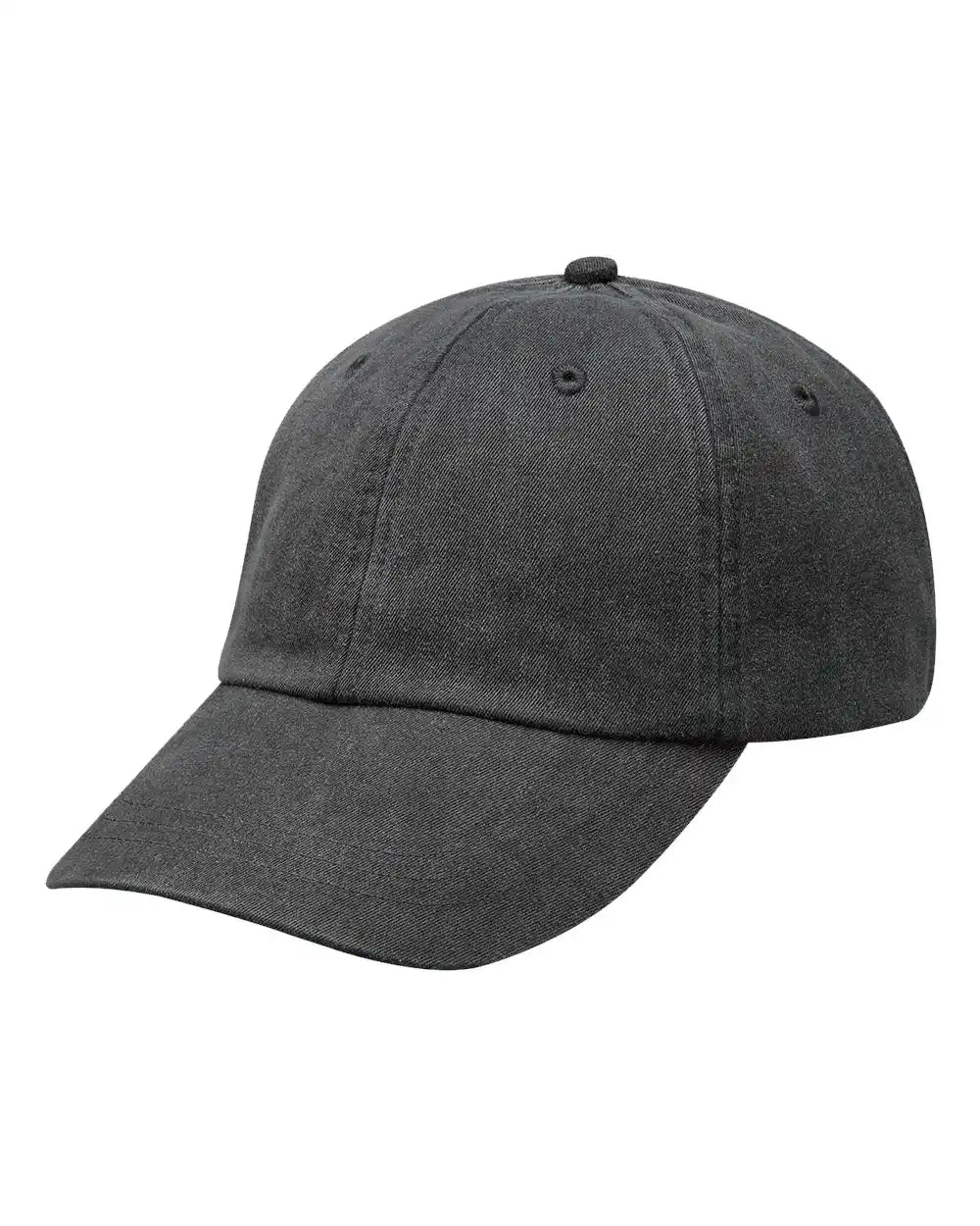 Adams Headwear Ep101 Essentials Pigment Dyed Cap - Charcoal - Osfa
