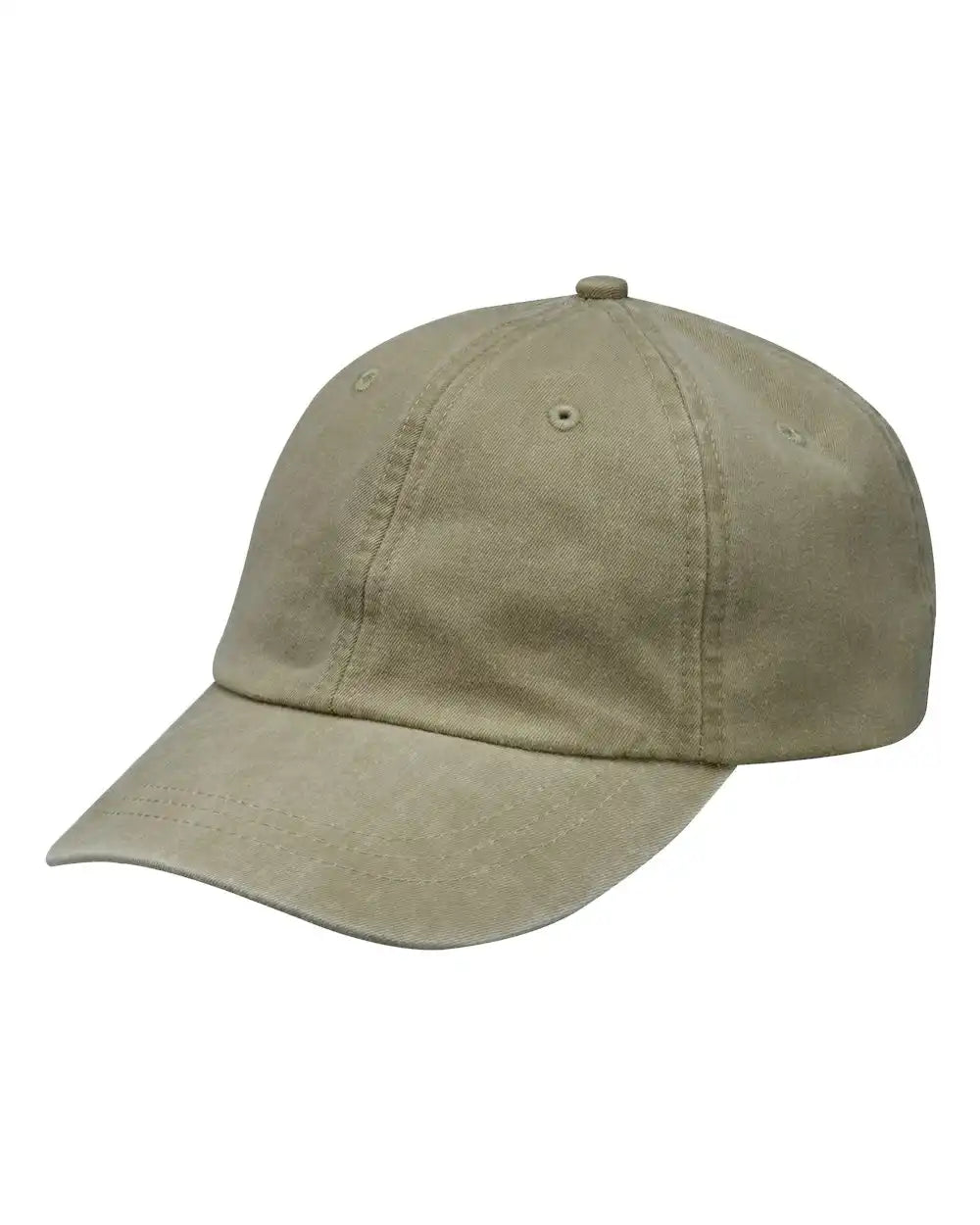 Adams Headwear Ko101 Youth Pigment-dyed Cap - Khaki - Osfa