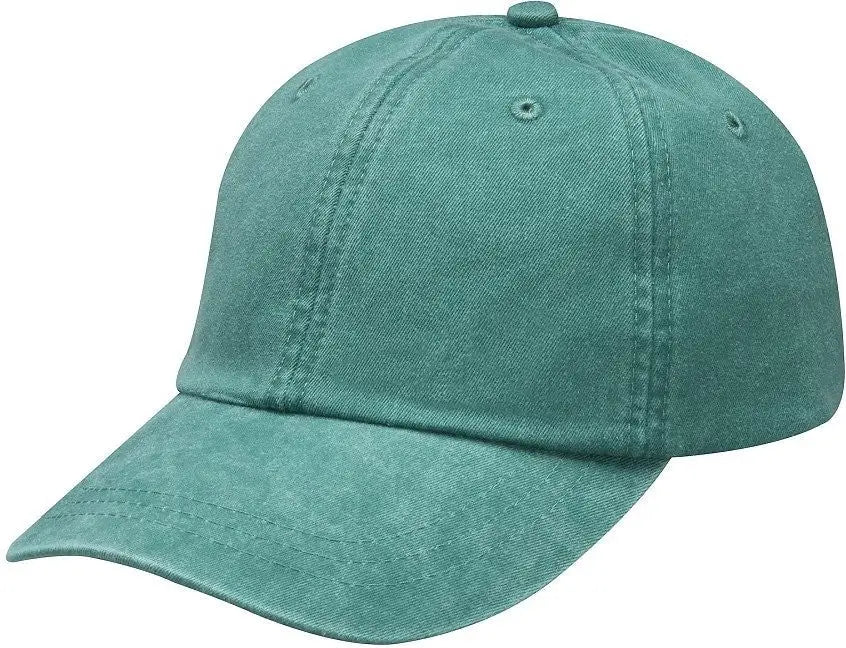 Adams Headwear Lp101 Optimum Pigment-dyed Cap - Aqua - one Size Fits Most