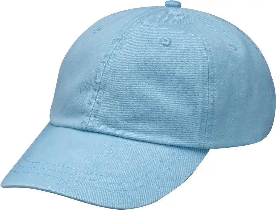 Adams Headwear Lp101 Optimum Pigment-dyed Cap - Baby Blue