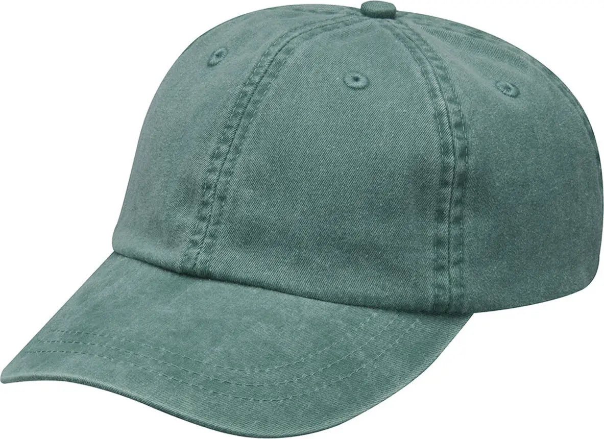 Adams Headwear Lp101 Optimum Pigment-dyed Cap - Forest - one Size Fits Most