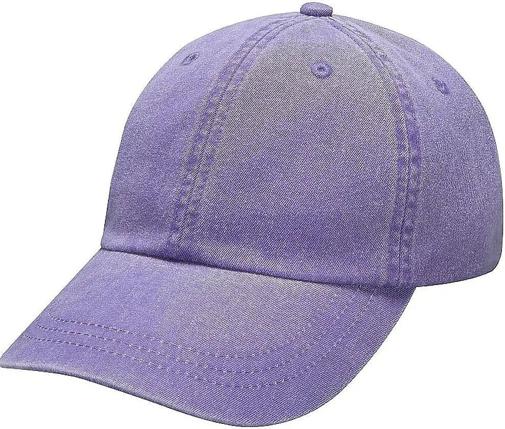 Adams Headwear Lp101 Optimum Pigment-dyed Cap - Grape - Purple / one Size Fits Most