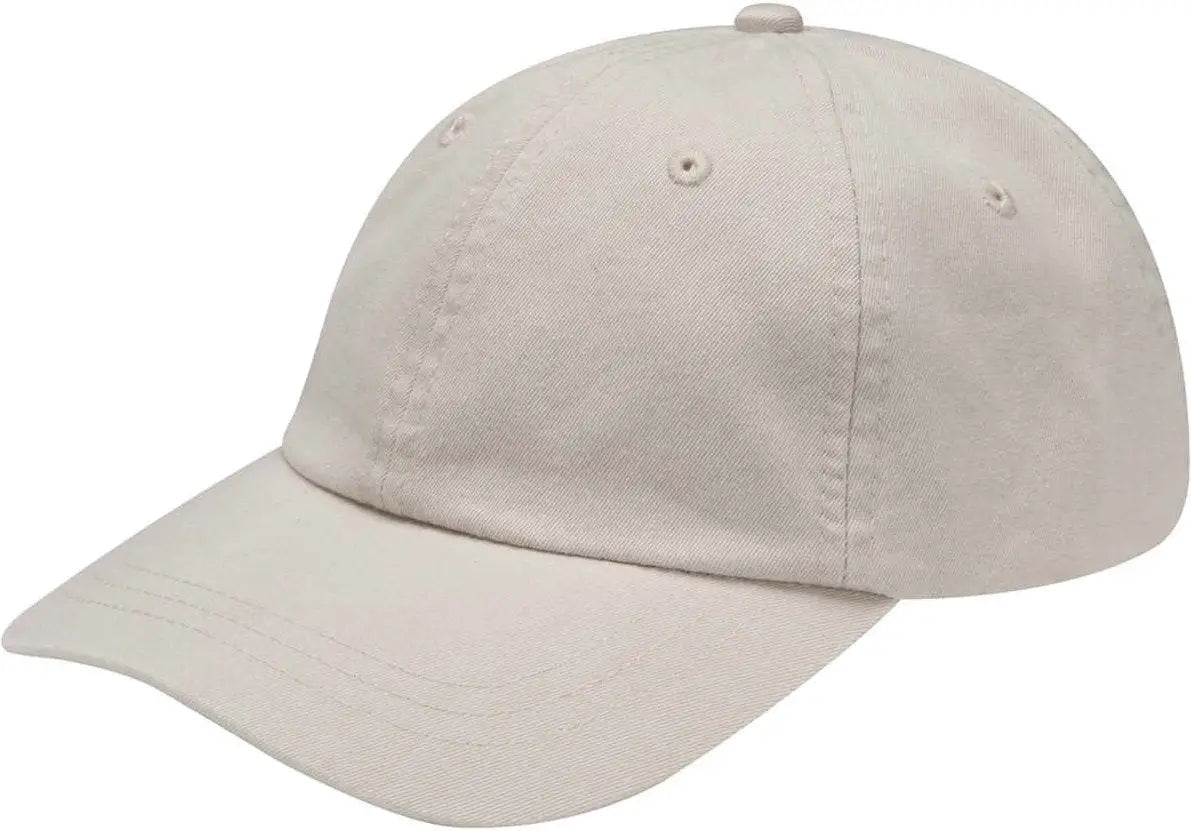 Adams Headwear Lp101 Optimum Pigment-dyed Cap - Ivory