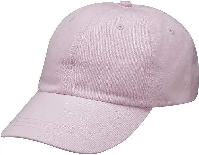 Adams Headwear Lp101 Optimum Pigment-dyed Cap - Pale Pink - one Size Fits Most