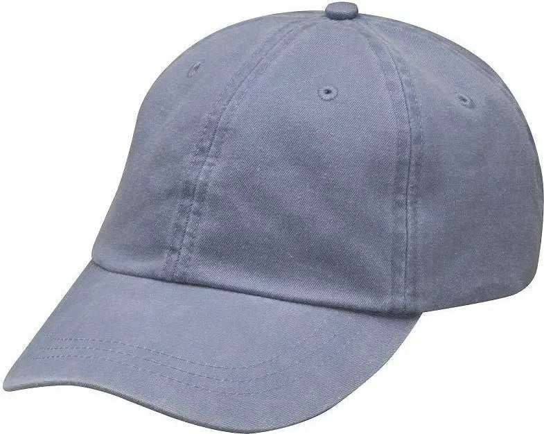 Adams Headwear Lp101 Optimum Pigment-dyed Cap - Periwinkle - Blue / one Size Fits Most