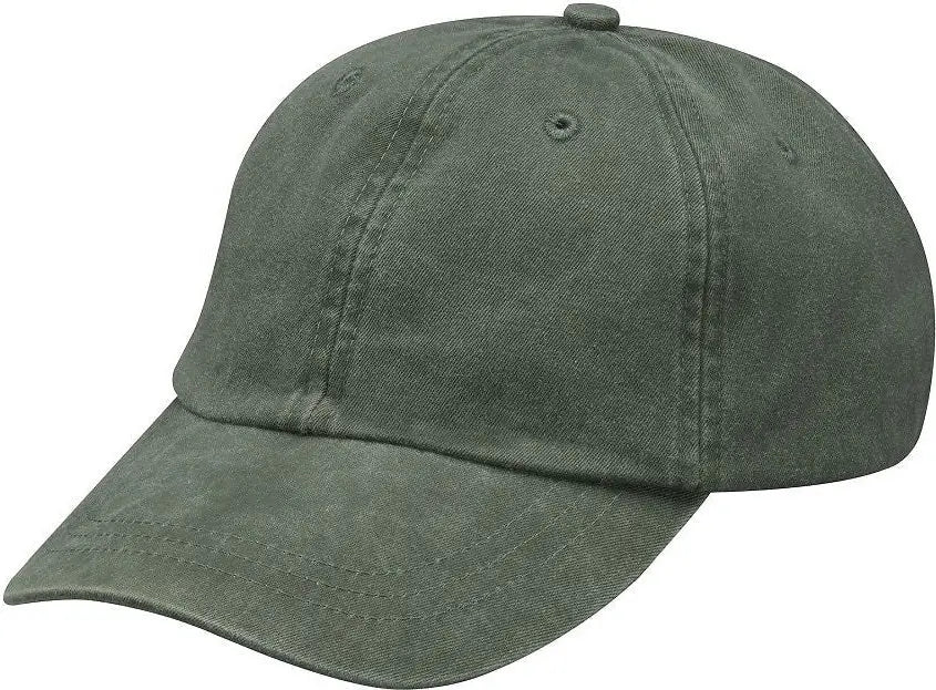 Adams Headwear Lp101 Optimum Pigment-dyed Cap - Spruce Green - Forest / one Size Fits Most
