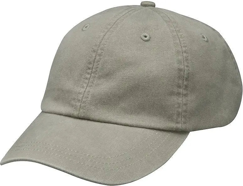 Adams Headwear Lp101 Optimum Pigment-dyed Cap - Stone - Ivory / one Size Fits Most