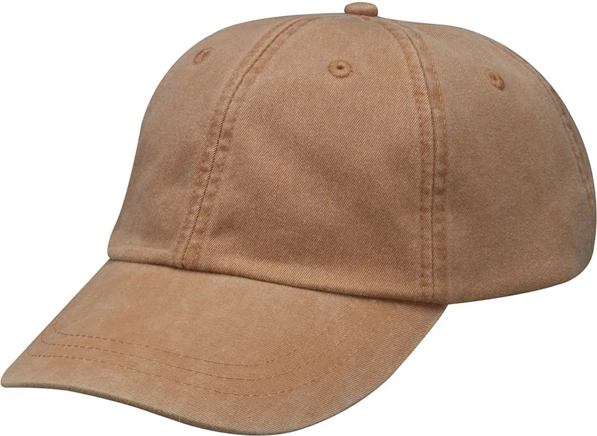 Adams Headwear Lp101 Optimum Pigment-dyed Cap - Terracotta - Tan / one Size Fits Most