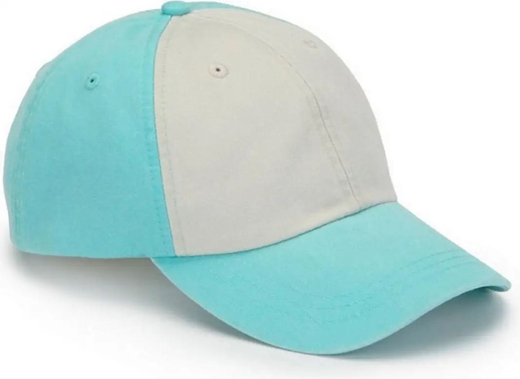 Adams Headwear Lp106 Spinnaker Cap - Seafoam Ivory - one Size Fits Most