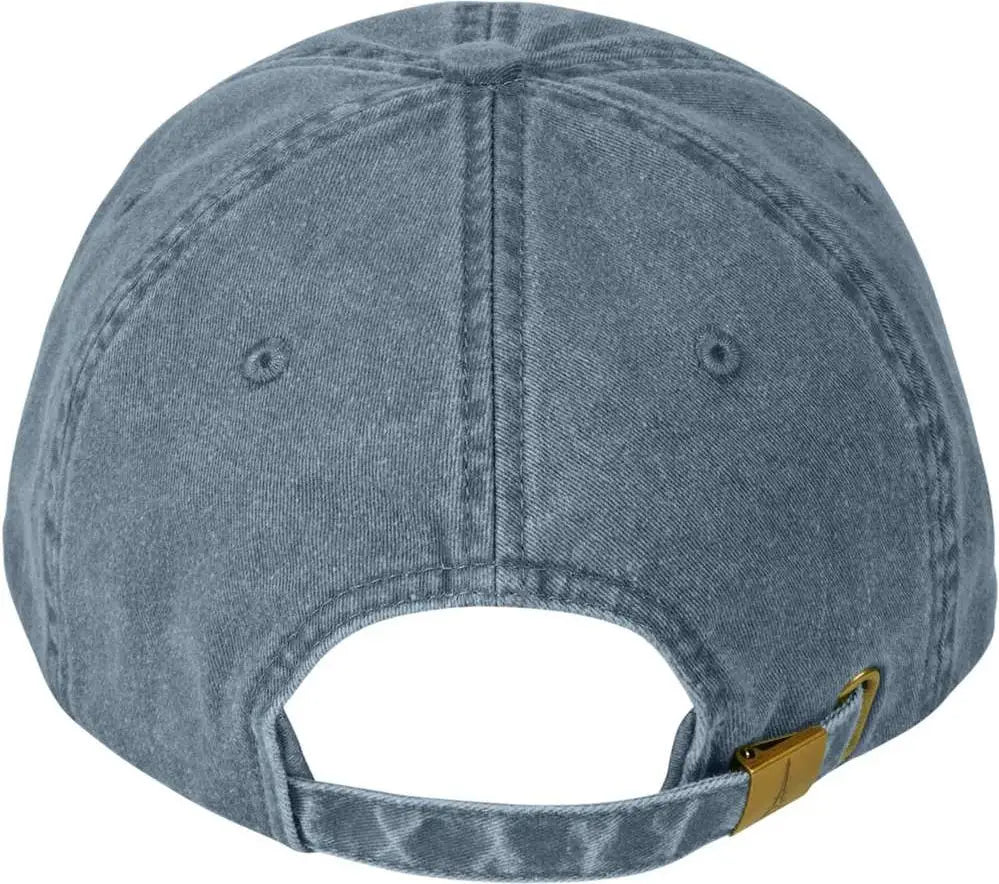 Adams Headwear Lp108 Classic Pigment Distressed Cap - Navy - Navy / one Size Fits Most