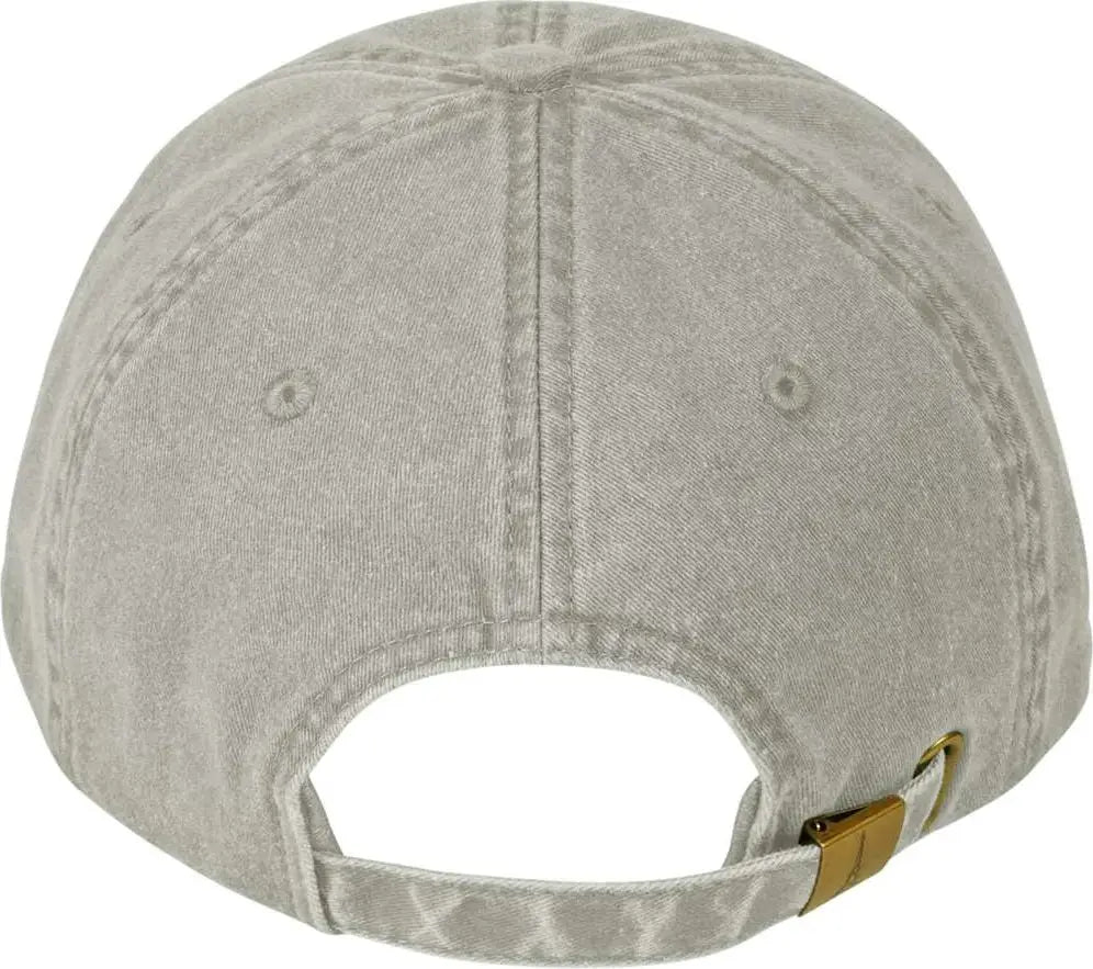 Adams Headwear Lp108 Classic Pigment Distressed Cap - Stone - Stone / one Size Fits Most