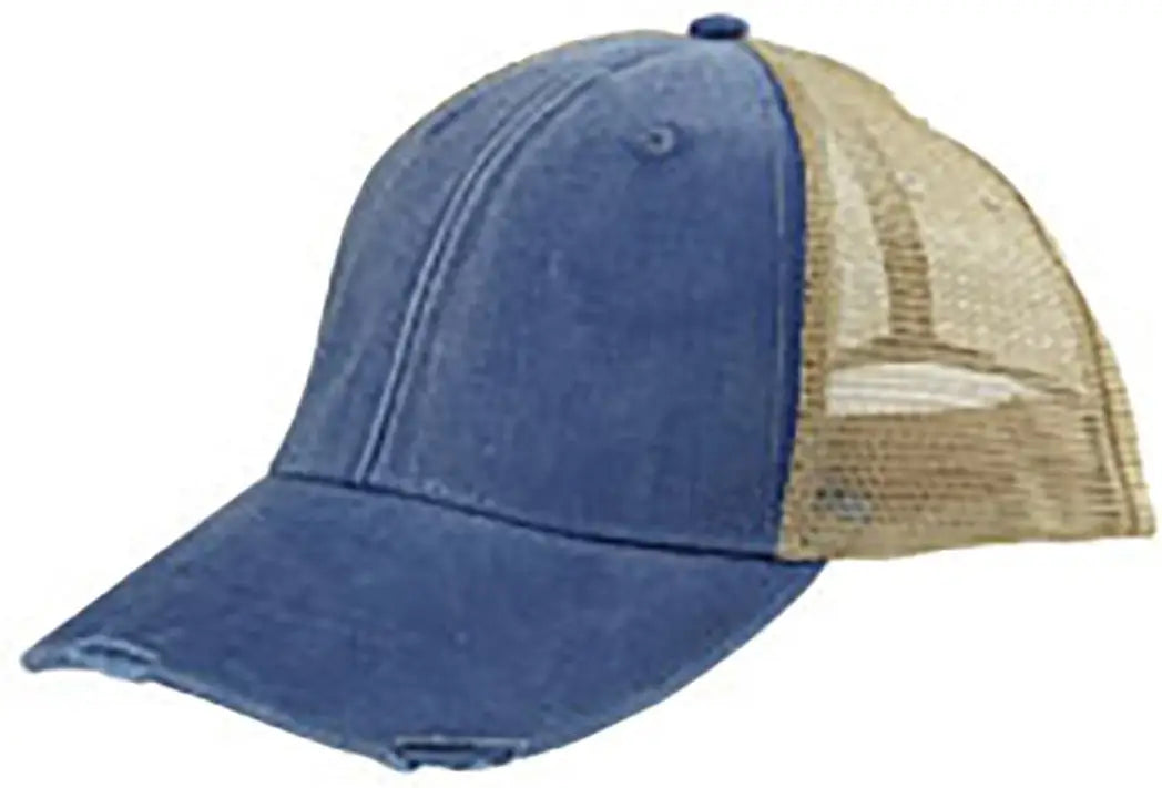 Adams Headwear Ol102 Ollie Distressed Cap - Royal Tan - one Size Fits Most