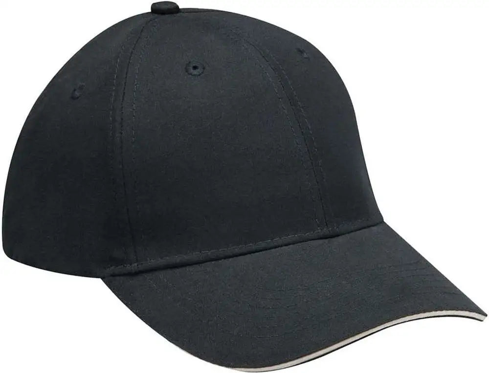 Adams Headwear Pe102 Performer Cap - Black Khaki - one Size Fits Most