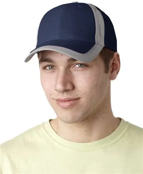 Adams Headwear Rf102 Reflector High-visibility Constructed Cap - Navy - one Size Fits Most