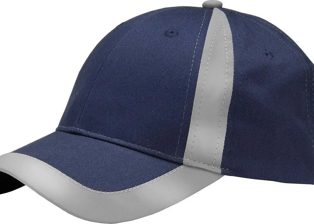 Adams Headwear Rf102 Reflector High-visibility Constructed Cap - Navy - one Size Fits Most