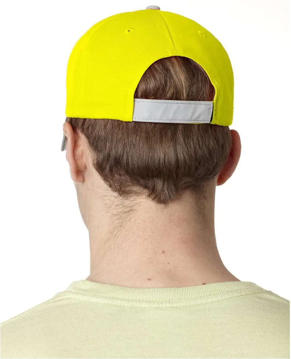 Adams Headwear Rf102 Reflector High-visibility Constructed Cap - Yellow - one Size Fits Most