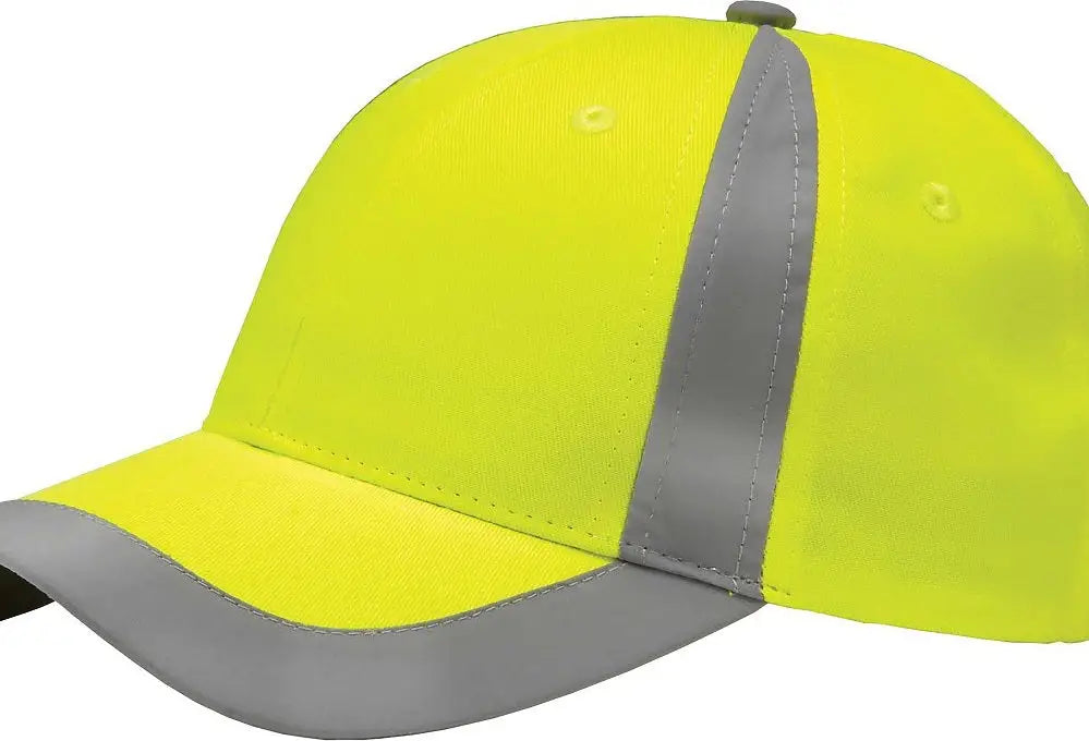 Adams Headwear Rf102 Reflector High-visibility Constructed Cap - Yellow - one Size Fits Most