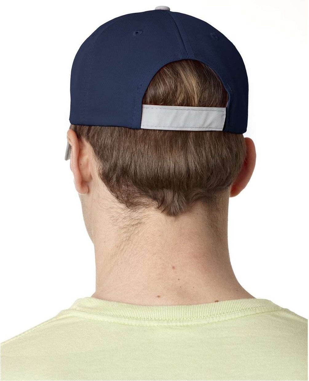 Adams Headwear RF102 Reflector High-Visibility Constructed Cap - Navy