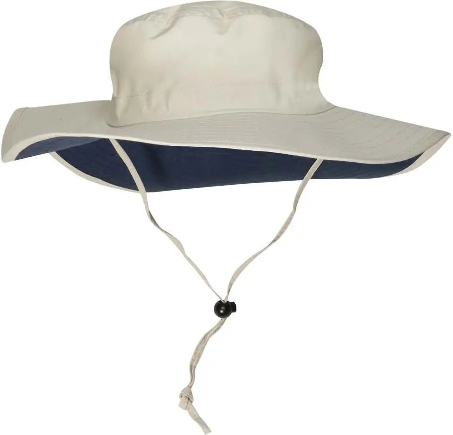 Adams Headwear Xp101 Extreme Adventurer Bucket Hat - Stone Navy