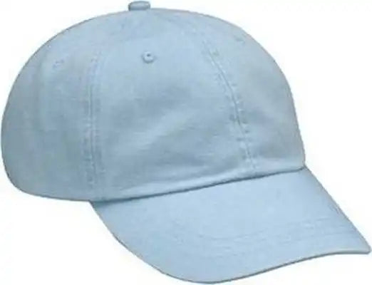 Adams Lp101 Optimum Pigment Dyed Cap Baby Blue Gray / one Size Fits Most
