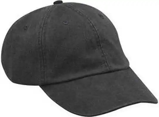 Adams Lp101 Optimum Pigment Dyed-cap - Black - one Size Fits Most