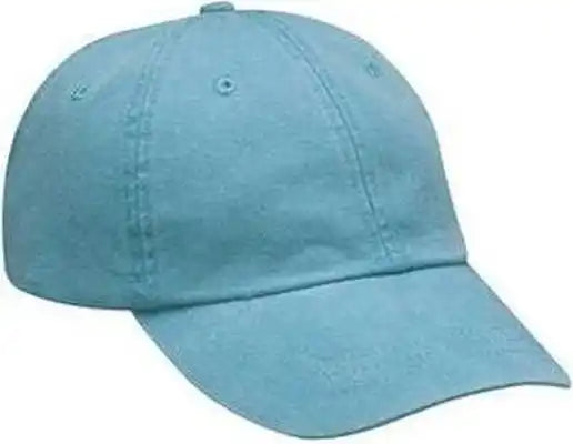Adams Lp101 Optimum Pigment Dyed-cap - Caribbean Blue - one Size Fits Most