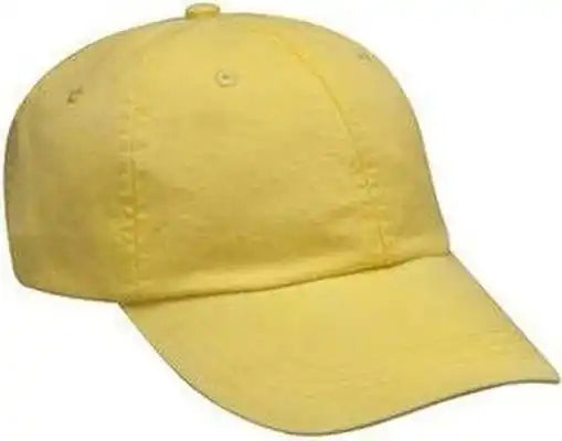 Adams Lp101 Optimum Pigment Dyed-cap - Lemon - Lime / one Size Fits Most