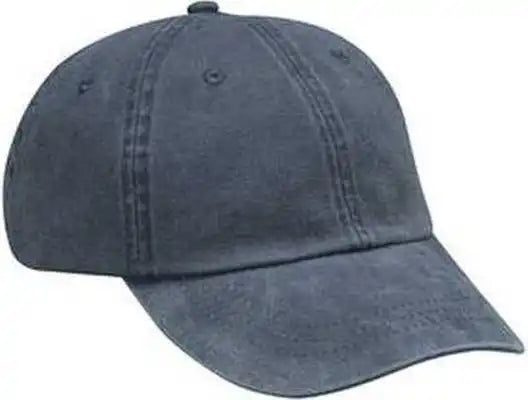 Adams Lp101 Optimum Pigment Dyed-cap - Midnight - Navy / one Size Fits Most