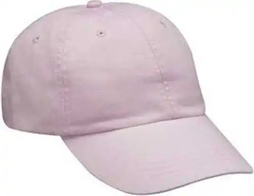 Adams Lp101 Optimum Pigment Dyed-cap - Pale Pink - one Size Fits Most
