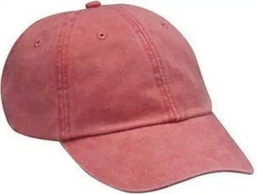 Adams Lp101 Optimum Pigment Dyed-cap - Poppy - Orange / one Size Fits Most