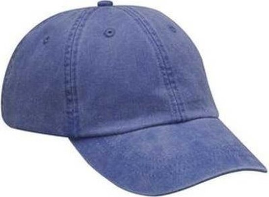 Adams Lp101 Optimum Pigment Dyed-cap - Royal - one Size Fits Most