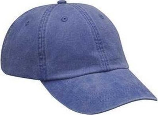 Adams Lp101 Optimum Pigment Dyed-cap - Royal - one Size Fits Most