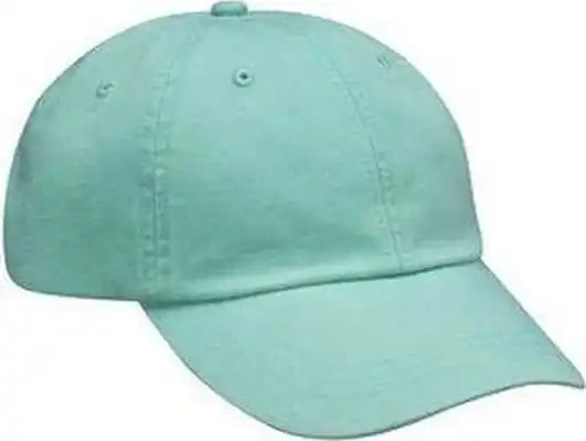 Adams Lp101 Optimum Pigment Dyed-cap - Sea Foam - Aqua / one Size Fits Most