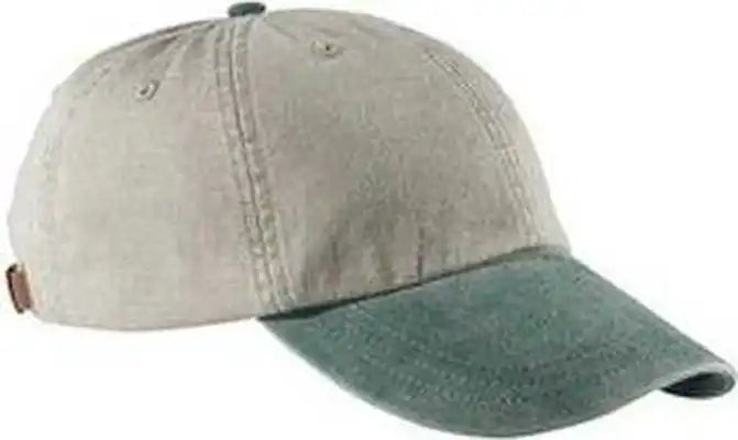 Adams Lp101 Optimum Pigment Dyed-cap - Stone Forest - Light Gray / one Size Fits Most