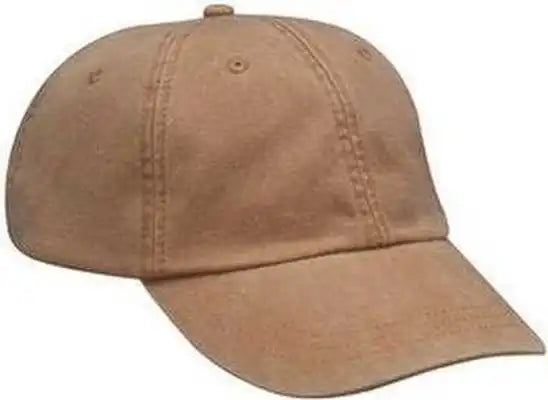 Adams Lp101 Optimum Pigment Dyed-cap - Terra Cotta - Tan / one Size Fits Most