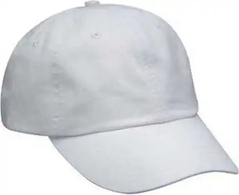 Adams Lp101 Optimum Pigment Dyed Cap White / one Size Fits Most