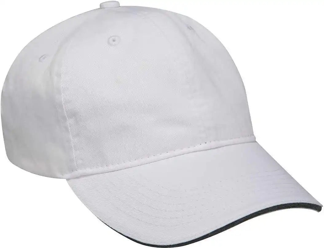 Adams Lp107 Icon Semi-structured Sandwich Visor - White - Os