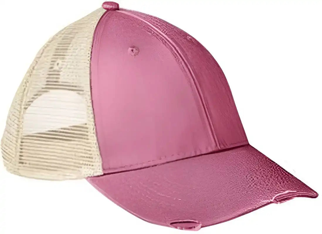 Adams Ol102 Distressed Ollie Cap Burgundy Tan Maroon / one Size Fits Most