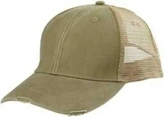 Adams Ol102 Distressed Ollie Cap - Khaki Tan - one Size Fits Most