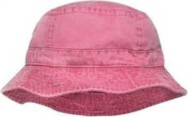 Adams Va101 Vacationer Pigment Dyed Bucket Hat - Nautical Red - l