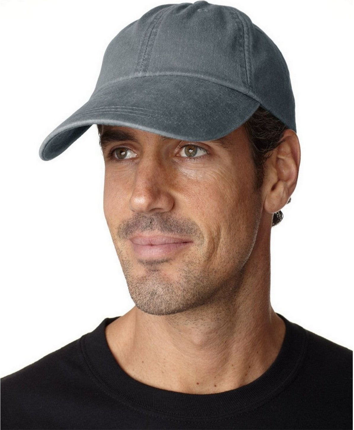 Adams Headwear PDSB101 Pigment-Dyed Sunbuster Cap - SB101 - Charcoal