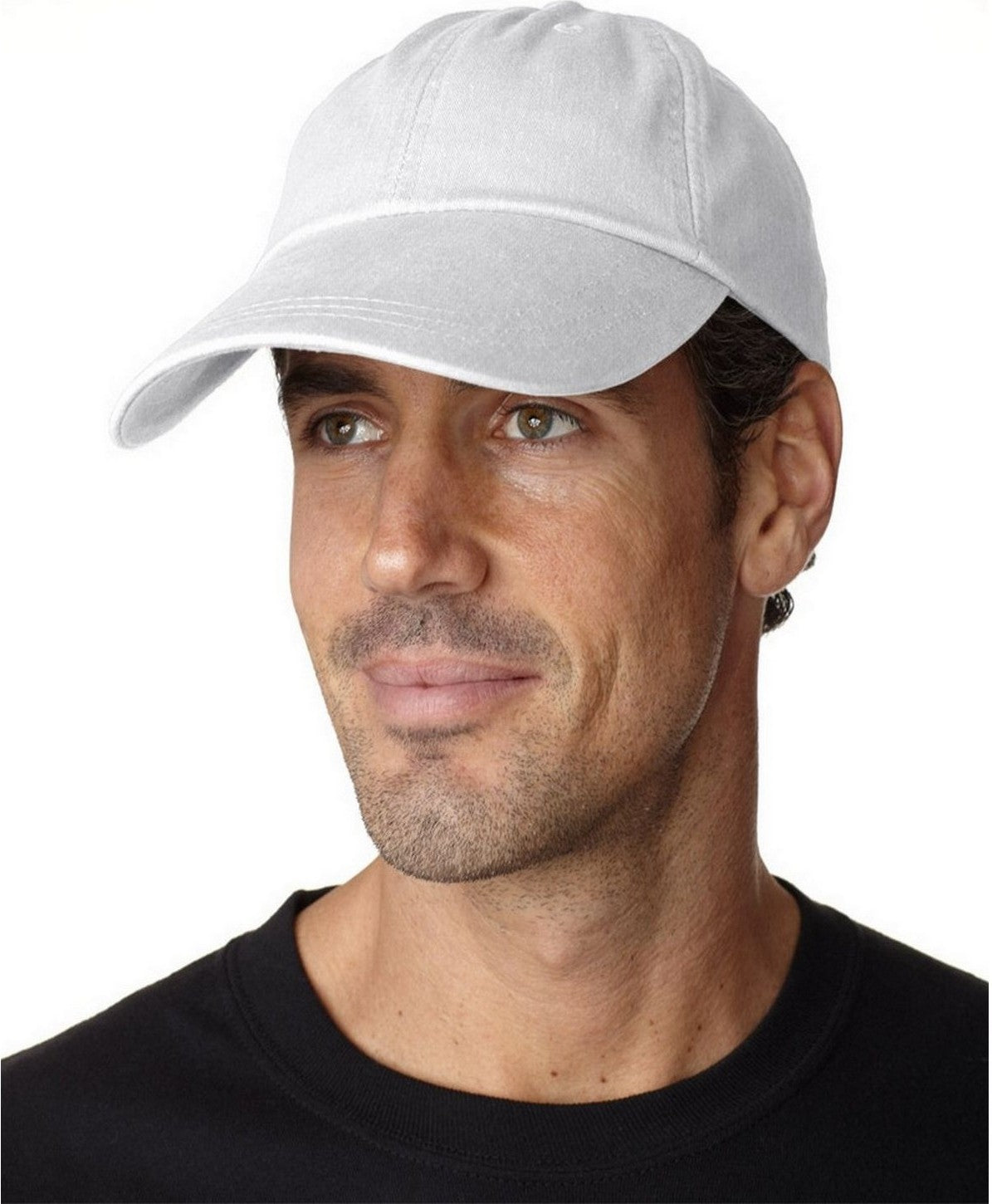 Adams Headwear PDSB101 Pigment-Dyed Sunbuster Cap - SB101 - White