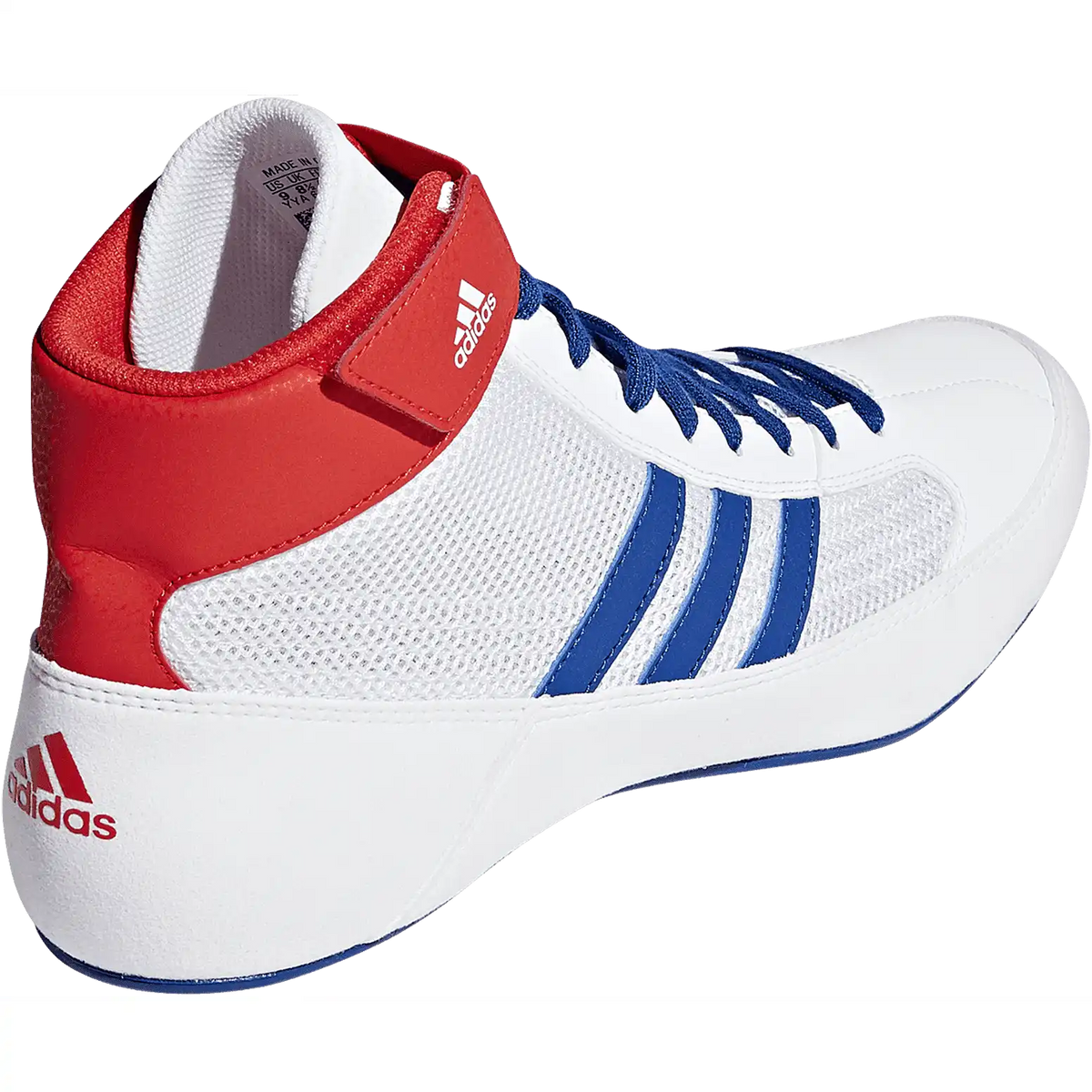 Adidas 221 Hvc 2 Wrestling Shoes - White Red Royal